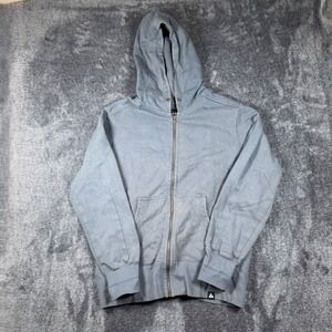 American Giant Classic Full Zip Hoodie Mens Large Gray Cotton Made in USA
